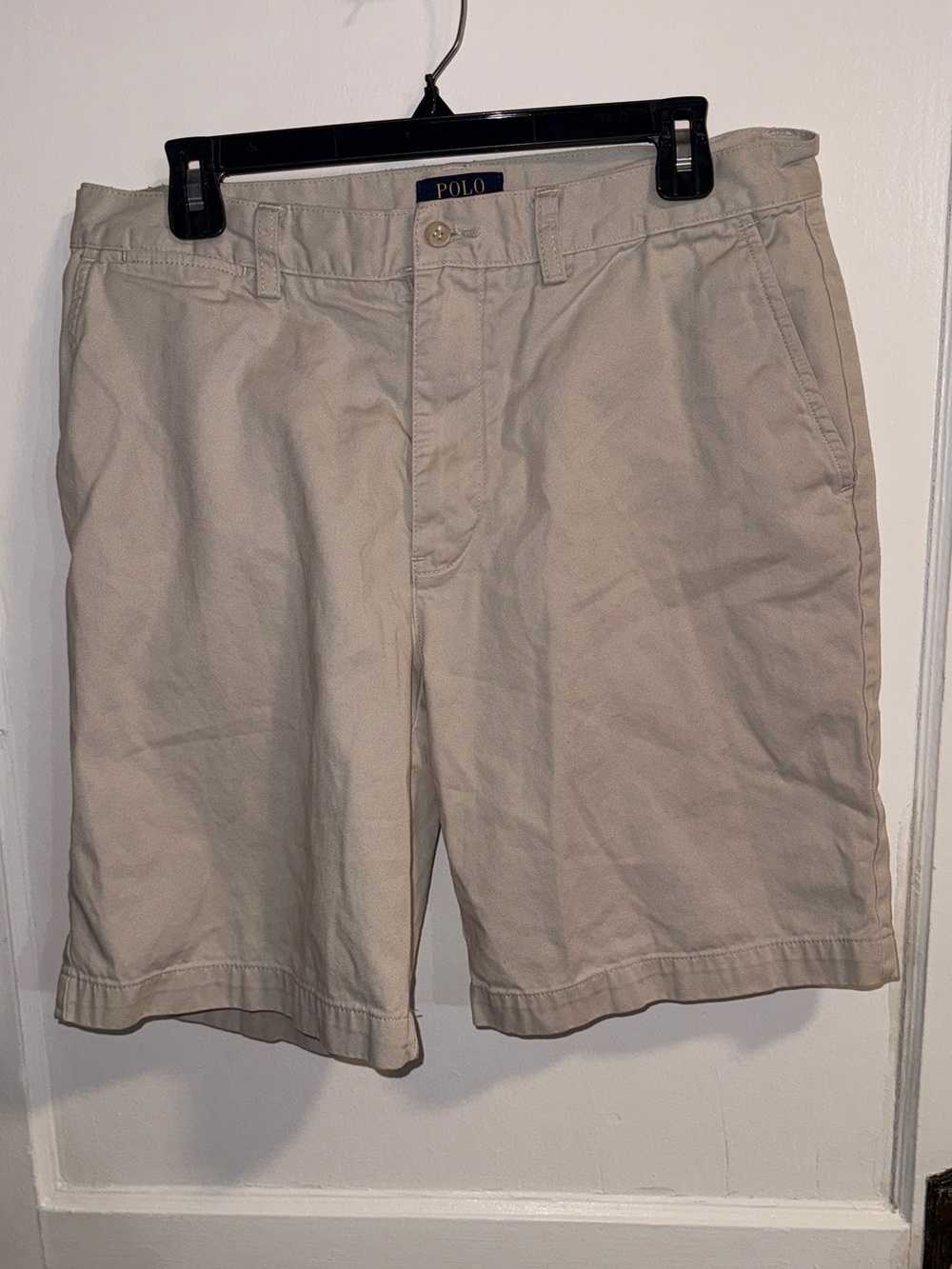 Ralph Lauren Men’s Flat-Front Khaki Shorts
